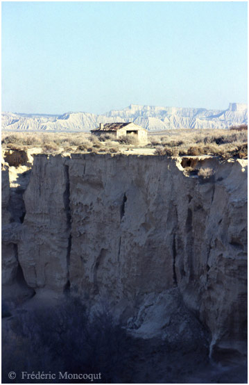 Maison en haut d'un barranco.