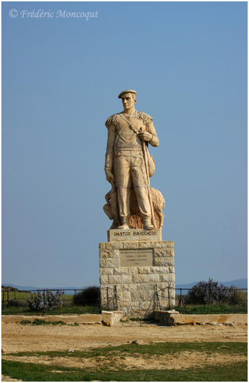 Statue du berger.