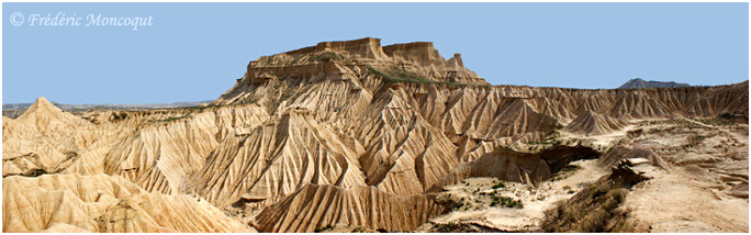 Paysage des Bardenas.