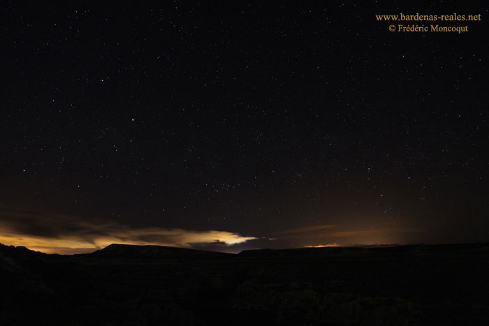 La nuit dans le dsert.