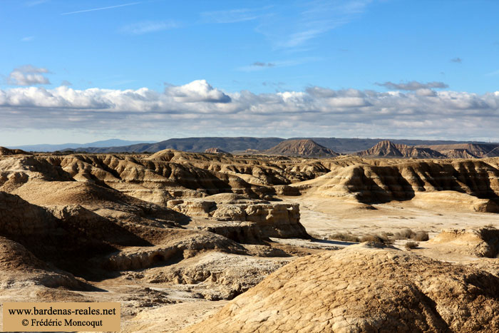 Vaste badland.