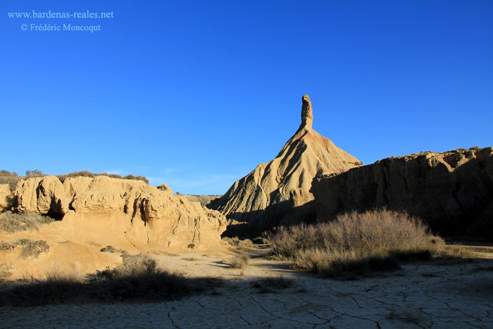 Castildetierra vu depuis le barranco.