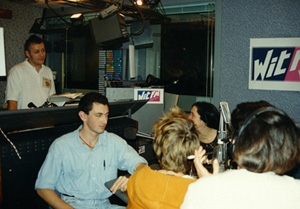 Radio Wit-FM à Bordeaux.