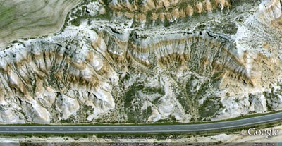 Vue Bardenas du ciel 2