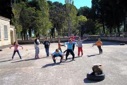 Un invité à l'école.