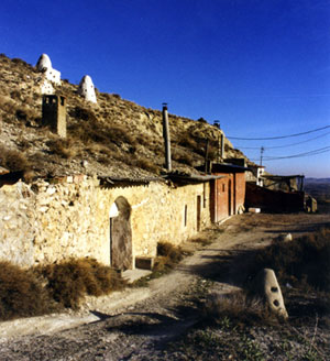 Cuevas au sud des Bardenas.