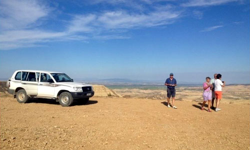 Visite du désert en 4x4.