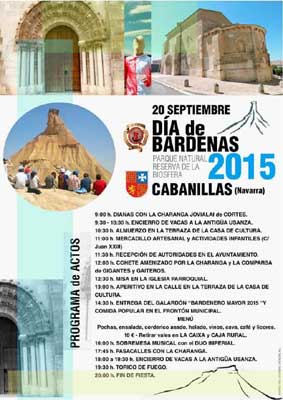 Affiche Dia de Bardenas.