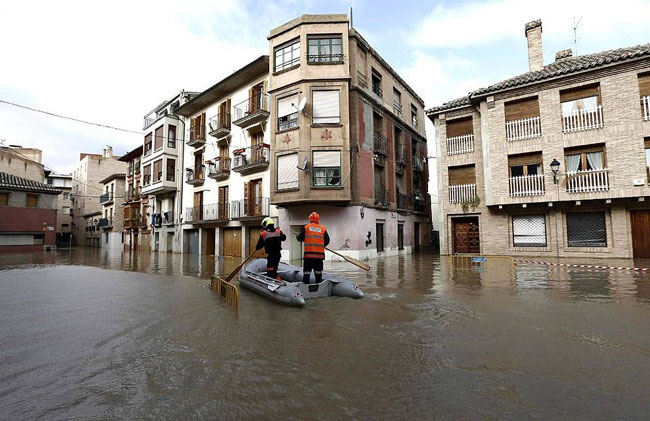 Tudela ressemble à Venise.