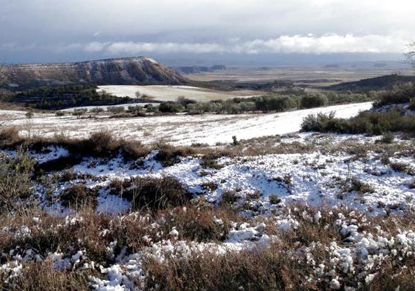 Depuis la Sierra de Yugo.