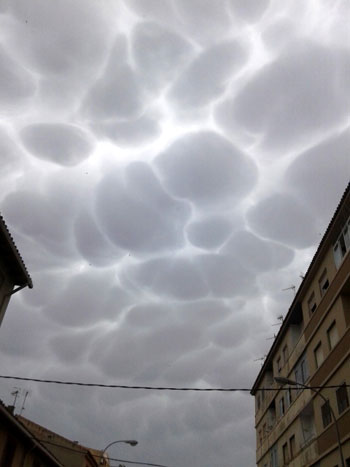 Cumulonimbus mammatus àTudela.