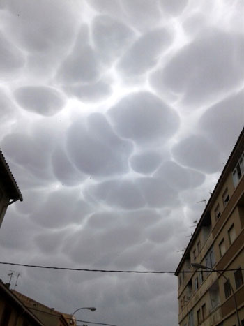 Cumulonimbus mammatus àTudela.