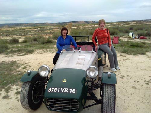 Dans les Bardenas.