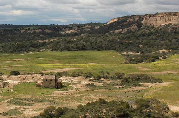 La Casa de Guarda au coeur de la rserve naturelle de Vedado de Eguaras.