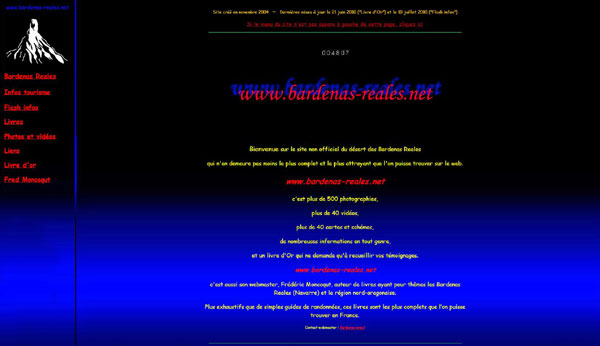 Le site 2004.