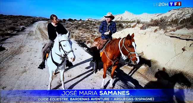 Bardenas sur TF1.