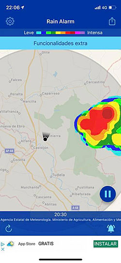 Carte mto Bardenas.