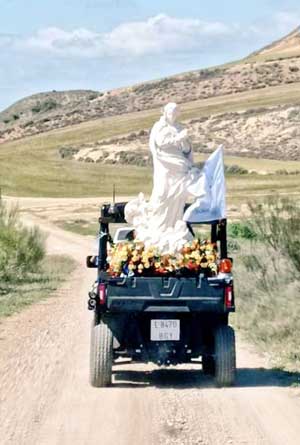 La Sainte Vierge Marie.