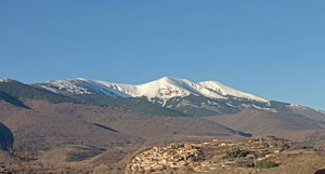 Beau temps près du Moncayo.