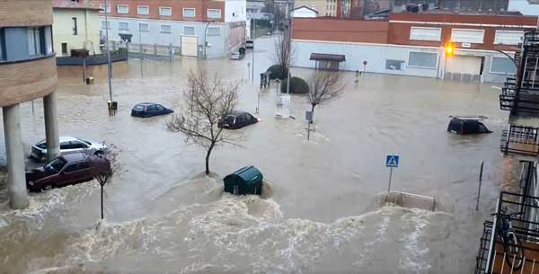 Inondations.