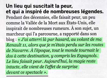 Extrait de l'article.