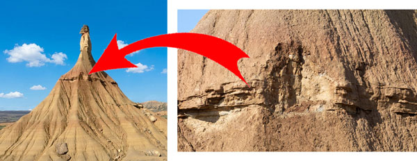 Erosion du Castildetierra