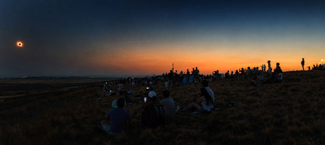 Depuis la Sierra del Yugo.