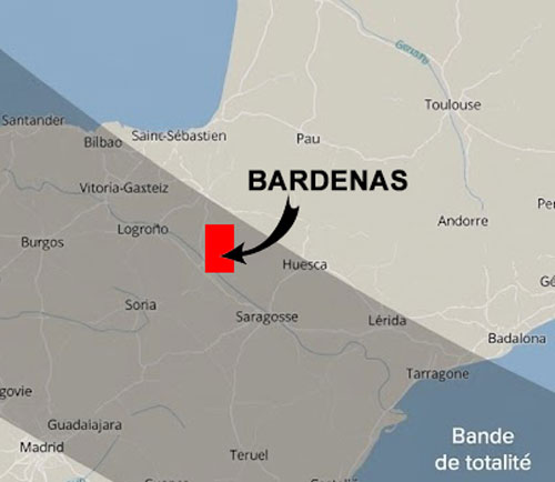 Quart nord-ouest de l'Espagne.