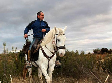 Jose Maria Samanes, de chez Bardenas Aventure.